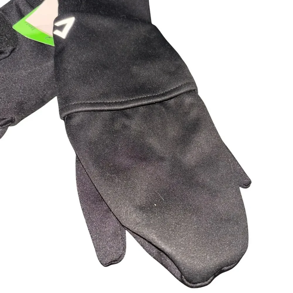H&M Black Womens Transforming Gloves NWT L/XL Mittens